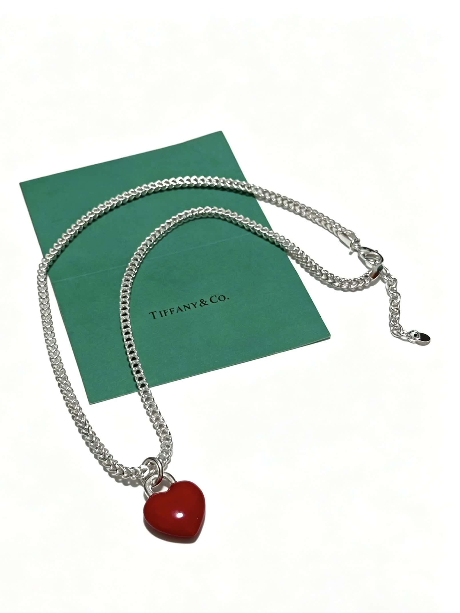 Tiffany & Co. Heart Charm Necklace